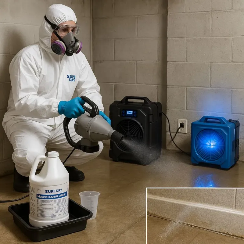 Sanitization and Odor Removal process in Stroud, OK