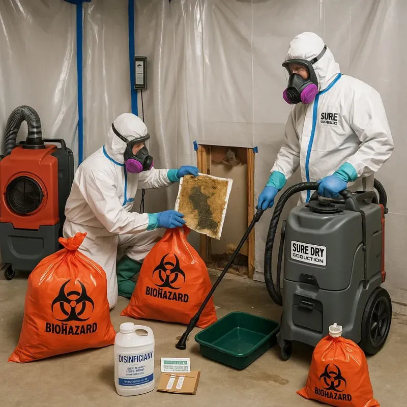 Contaminated Water Handling Protocols process in Stroud, OK